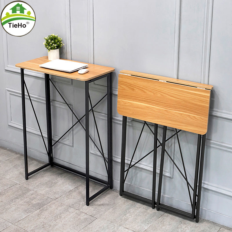 Home Office Work Table - โต๊ะตั้งโต๊ะแบบพับได้ง่ายโต๊ะคอมพิวเตอร์แบบพกพาโต๊ะเขียนหนังสือที่บ้านสำหรับเฟอร์นิเจอร์โน๊ตบุ๊ค