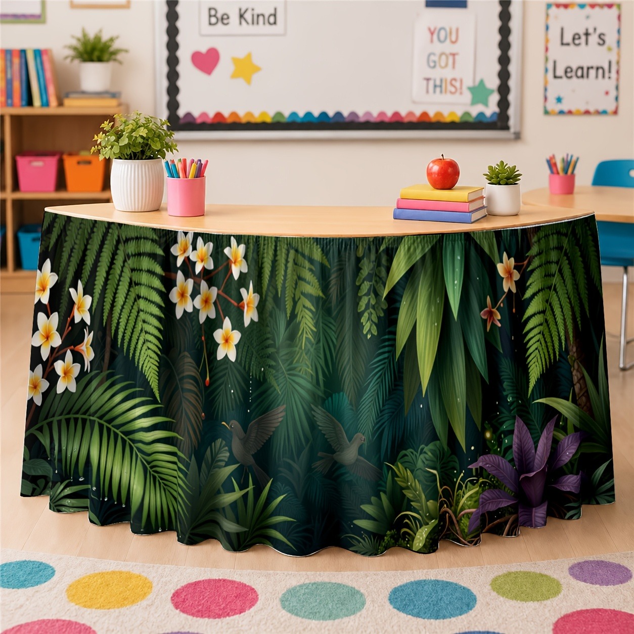 ของตกแต่งต้นไม้สีเขียวแปลกใหม่ - Home Office Work Table บทวิจารณ์และราคา
