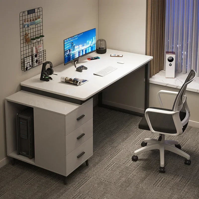 โต๊ะทำงานไม้หรูหรา โต๊ะสำนักงา - Home Office Work Table บทวิจารณ์และราคา