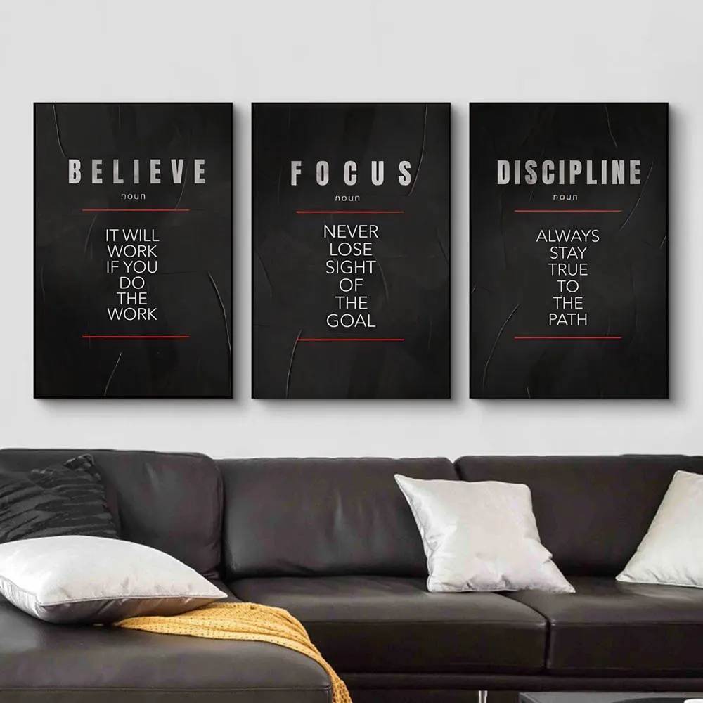 โปสเตอร์คำอธิบายเรื่องความมุ่ง - Home Office Room Inspiration บทวิจารณ์และราคา