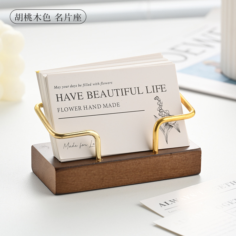 ที่ใส่นามบัตรไม้ ที่วางนามบัตร - Document Holder Stand บทวิจารณ์และราคา