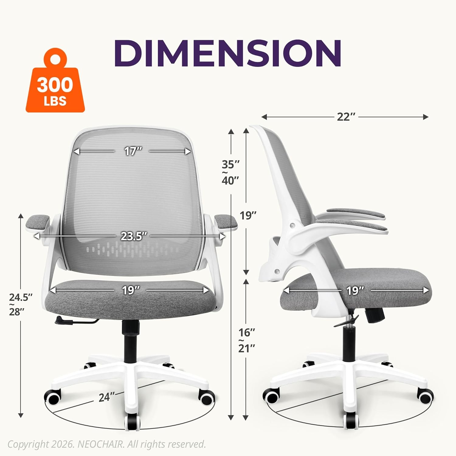 เก้าอี้สำนักงานตาข่ายตามหลักสร - Ergonomic Office Chair บทวิจารณ์และราคา