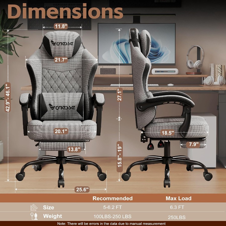 เก้าอี้สำหรับเล่นเกมและใช้ในสำ - Home Office Or บทวิจารณ์และราคา