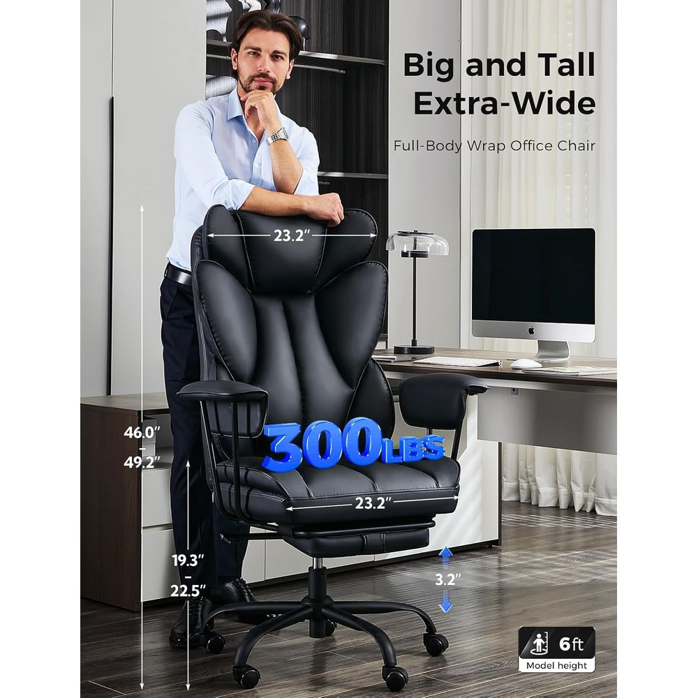 เก้าอี้สำนักงานขนาดใหญ่พิเศษ - - Ergonomic Office Chair บทวิจารณ์และราคา