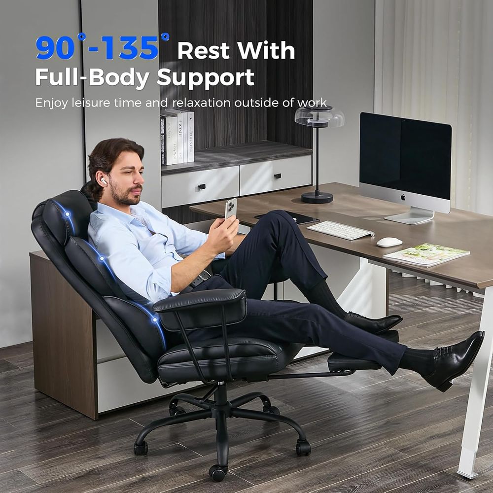 เก้าอี้สำนักงานขนาดใหญ่พิเศษ - - Ergonomic Office Chair บทวิจารณ์และราคา