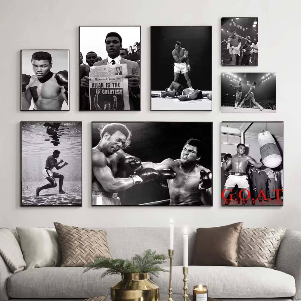 ภาพพิมพ์บนผ้าแคนวาสของมูฮัมหมั - Home Office Room Inspiration บทวิจารณ์และราคา