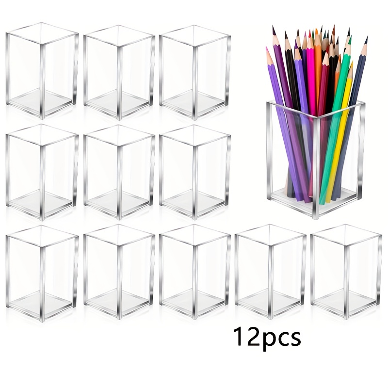 ที่เก็บแปรงแต่งหน้าอะคริลิคใส  - Home Office Work Table บทวิจารณ์และราคา