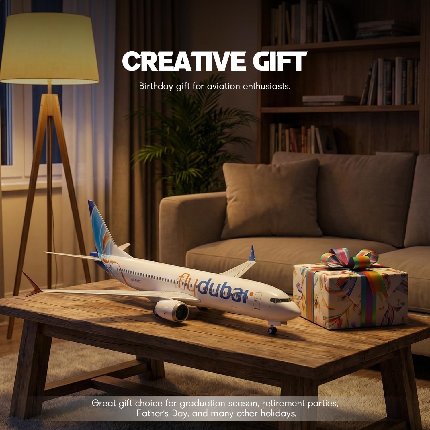 1/85 สเกลดูไบ B737 เรซิ่นไดคาส - Home Office Dubai บทวิจารณ์และราคา