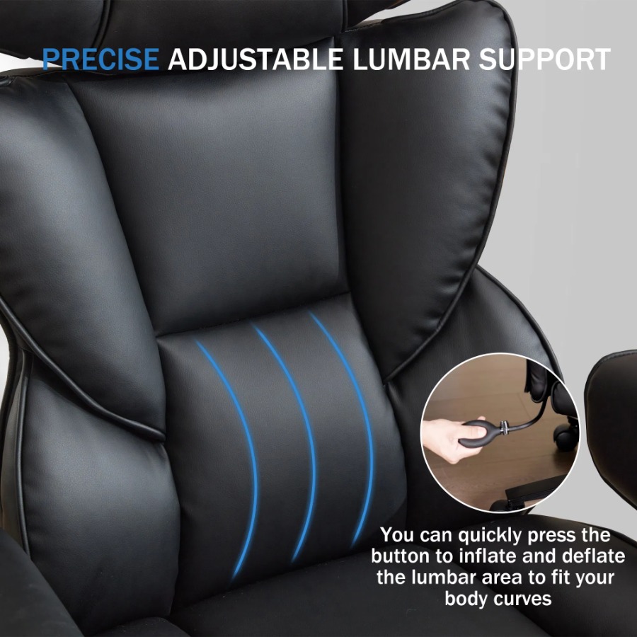 เก้าอี้สำนักงานพร้อมที่พักเท้า - Ergonomic Office Chair บทวิจารณ์และราคา