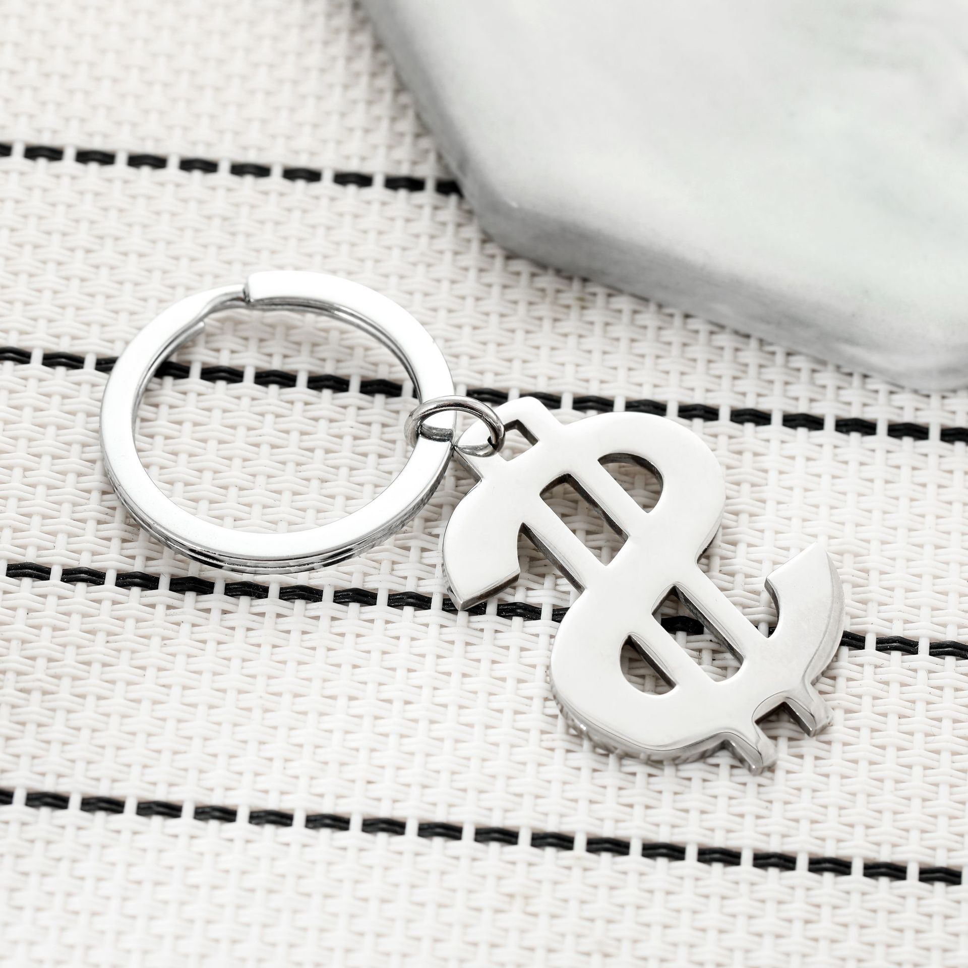 ใหม่พวงกุญแจสแตนเลส US Dollar  - Home Office Logo บทวิจารณ์และราคา