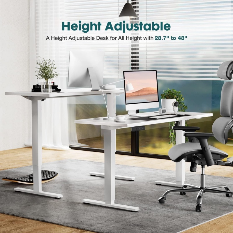โต๊ะคอมพิวเตอร์ปรับระดับความสู - Home Office Work Table บทวิจารณ์และราคา