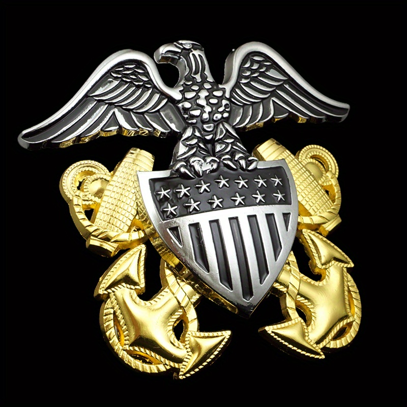 US Naval Officer Hat Badge Eag - Home Office Logo บทวิจารณ์และราคา