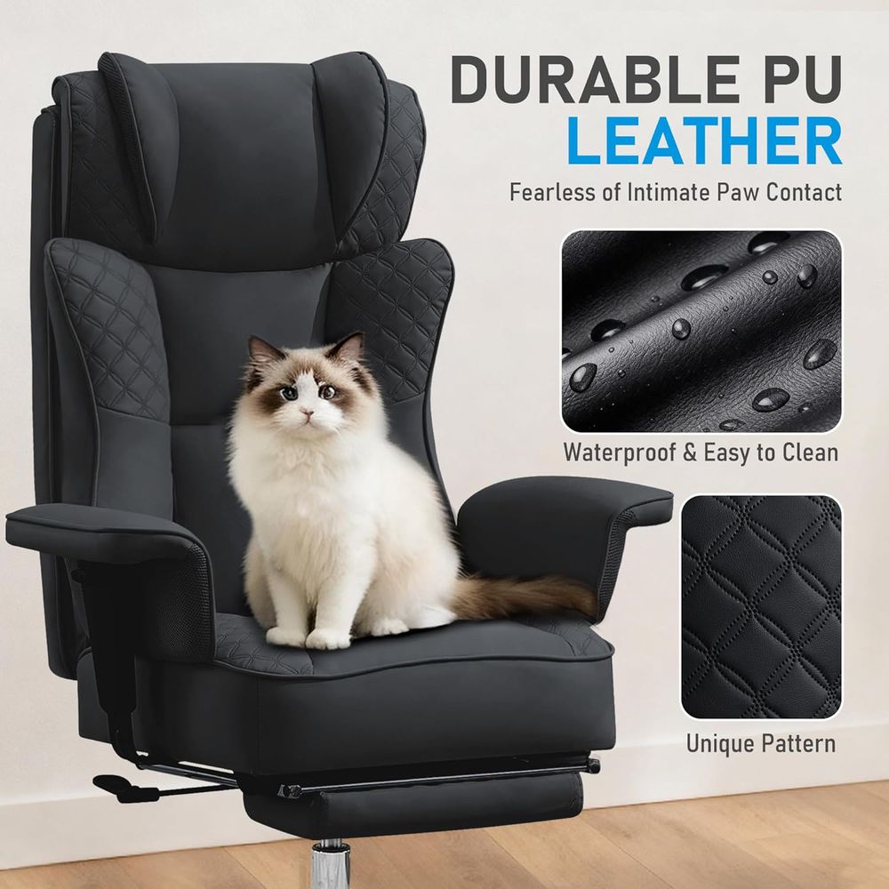 เก้าอี้สำนักงานขนาดใหญ่พิเศษ,  - Ergonomic Office Chair บทวิจารณ์และราคา