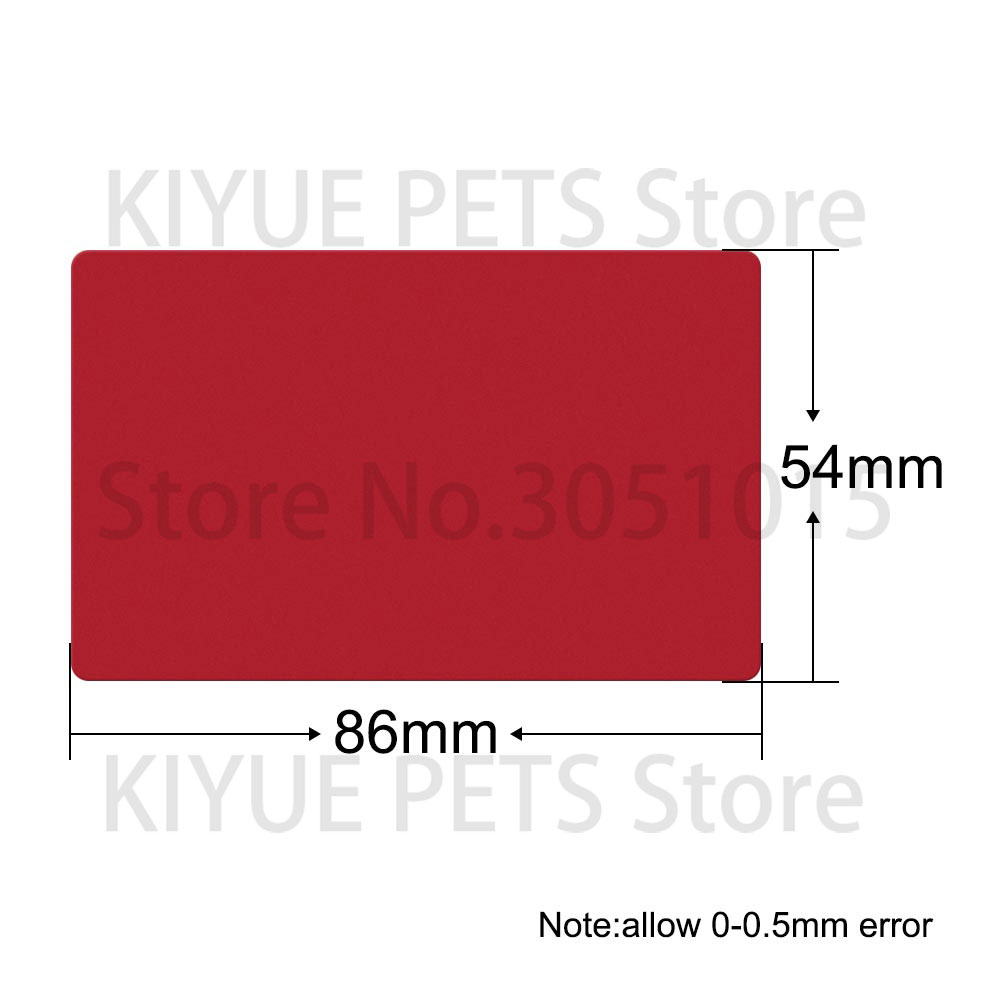 100PCS แบบพกพาโลหะนามบัตรอลูมิ - Home Office Logo บทวิจารณ์และราคา